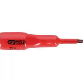   KS Tools Szigetelt Rátűzőkulcs, hosszú, TORX, 1/2", 1000V TX 20  L=100 mm