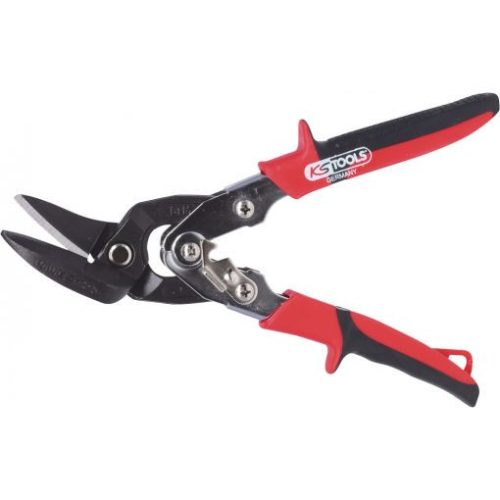 KS Tools Lemezvágó olló, áttételes 260 mm, max.: 1,0/1,5mm, balos