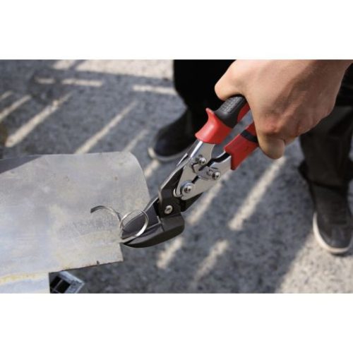 KS Tools Lemezvágó olló, áttételes 260 mm, max.: 1,0/1,5mm, balos