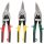 KS Tools Lemezvágó olló készlet, áttételes 3 részes, 250mm 0,7/1,2mm, jobbos-balos-egyenes