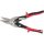 KS Tools Lemezvágó olló, áttételes, balos 240 mm, max.:0,7/1,2mm