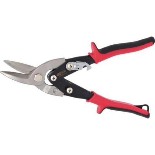 KS Tools Lemezvágó olló, áttételes, balos 240 mm, max.:0,7/1,2mm