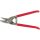 KS Tools Lemezvágó olló, lyukolló, balos 250 mm, max.:0,7/1,2mm