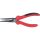 KS Tools Félkerekcsőrű ( rádiós ) fogó, kétkomponensű nyél 170 mm, vágóéllel