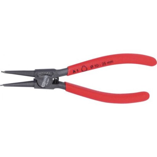 KS Tools Seegergyűrű fogó KE, barnított fej, gumi nyél A 1 135 mm, 10- 25 mm