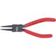 KS Tools Seegergyűrű fogó BE, barnított fej, gumi nyél J 1 135 mm, 12- 25 mm