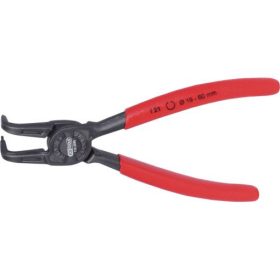   KS Tools Seegergyűrű fogó BH 90°-os, gumi nyél J11 125 mm, 12- 25 mm, barnított fej