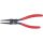 KS Tools Seegergyűrű fogó BE, barnított fej, gumi nyél J 2 180 mm, 19- 60 mm