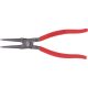 KS Tools Seegergyűrű fogó BE, barnított fej, gumi nyél J 3 230 mm, 40-100 mm