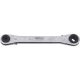 KS Tools Racsnis négyszögkulcs klíma szereléshez 4 az 1-ben 3/16"-1/4"-5/16"-3/8"