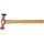 KS Tools Karosszéria kalapács kerek / szögletes 30/26x26 mm, domború