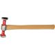 KS Tools Karosszéria kalapács kerek / szögletes 30/26x26 mm, domború