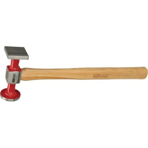 KS Tools Karosszéria kalapács kerek / szögletes 40/38x38 mm