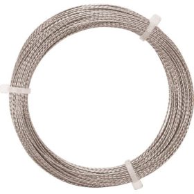   KS Tools SzélVédő kivágó acéldrót, sodrott 22.5 méter