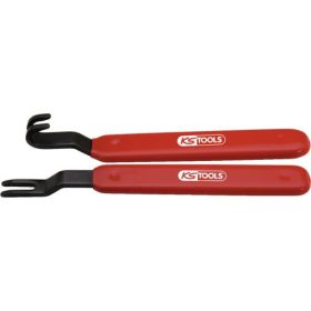  KS Tools Autó ajtókárpit leszedő készlet 2 részes egyenes+hajlított