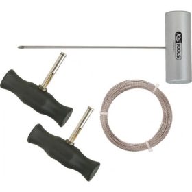   KS Tools SzélVédő kivágó készlet 3 részes,  sodrott acéldróttal