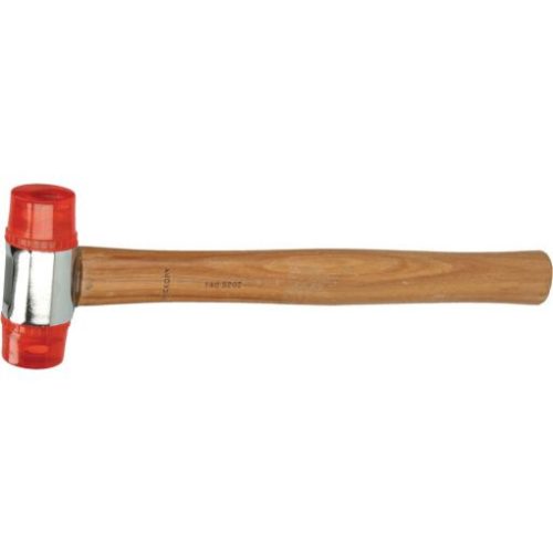 KS Tools Műanyagbetétes kalapács, celidor fej 35 mm, 0,34 kg, L=300 mm