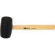 KS Tools Gumi kalapács, fa nyél, fekete 74 mm, 0,33 kg