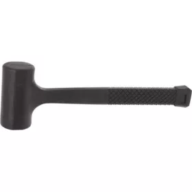   KS Tools Visszacsapásmentes kalapács ( sörétes ) tömör gumi 30 mm, 0,50 kg