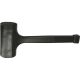 KS Tools Visszacsapásmentes kalapács ( sörétes ) tömör gumi 60 mm, 1,25 kg