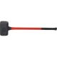 KS Tools Visszacsapásmentes kalapács ( sörétes ) PU fej 80 mm, 5,5 kg