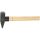 KS Tools Kalapács nyelezett, nyélvédő gallér, hickory nyél 0,6 kg