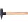 KS Tools Kalapács nyelezett, nyélvédő gallér, hickory nyél 0,5 kg