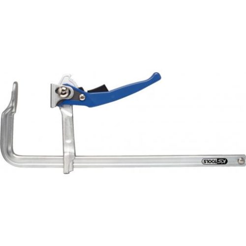 KS Tools Gyorsszorító, acél, racsnis 120 x  250 mm
