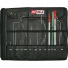 KS Tools Gépkocsi ajtónyitó készlet 16 részes, mubor tasakban