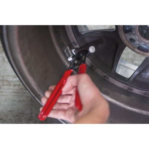 KS Tools Keréksúly fogó, ragasztott súlyokhoz 225 mm