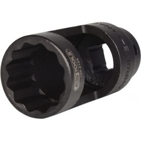 KS Tools Lambdaszondás dugókulcs SW 27x 85 mm sliccelt