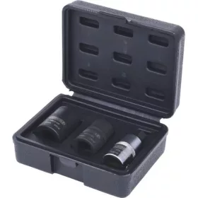  KS Tools Féknyereg dugókulcs készlet 3 részes 5-lapú, 10/14/19 mm