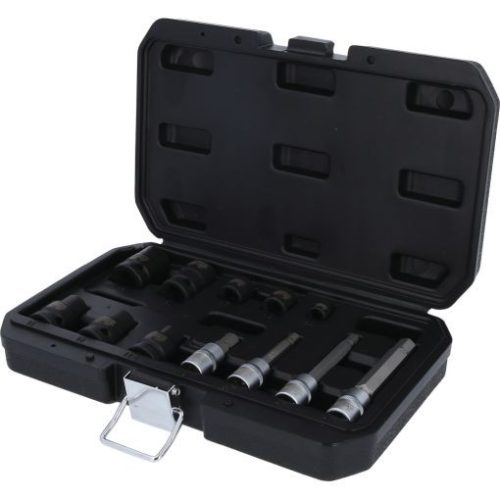 KS Tools Féknyereg dugókulcs-Rátűzőkulcs készlet 12 részes 5-lapú
