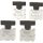 KS Tools FékCsőhajlító szerszám készlet 4 részes 4,75mm (3/16")+ 6,3mm (1/4")