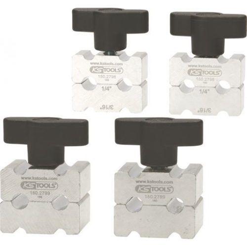 KS Tools FékCsőhajlító szerszám készlet 4 részes 4,75mm (3/16")+ 6,3mm (1/4")
