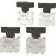 KS Tools FékCsőhajlító szerszám készlet 4 részes 4,75mm (3/16")+ 6,3mm (1/4")