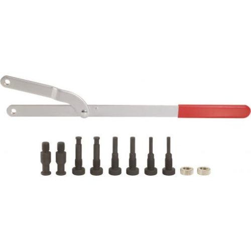 KS Tools Univerzális szíjtárcsa-ellentartó kulcs készlet 11 részes