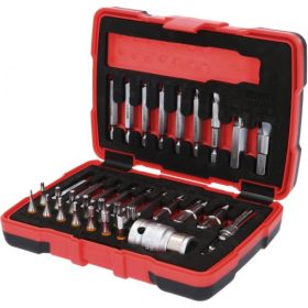   KS Tools Sérült fejű csavar kihajtó készlet, TORSIONpower 34 részes 1/4"+10mm, TE10-55/HE1,5-10/SW1,5-6 TX10-40