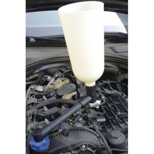 KS Tools Olajbetöltő tölcsérkészlet, forgatható derékszögu karral 4 részes, VAG-hoz