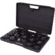 KS Tools Olajszűrő leszedő dugókulcs készlet 15 részes, 3/8", 65-100mm, 14/15 sarkos