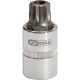 KS Tools Rátűzőkulcs 1/2" XZN BO, furatos ( olajkulcs ) M 16 L= 50 mm
