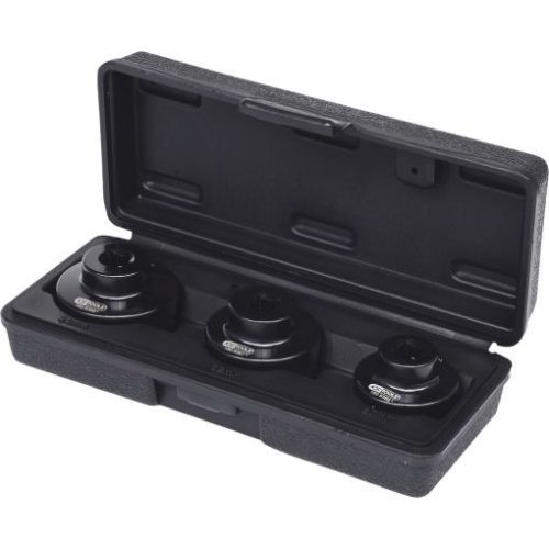 KS Tools Olajszűrő leszedő dugókulcs készlet 3 részes, 3/8", 27,32,36mm, 6 sarkos