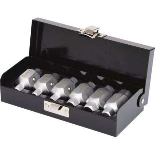 KS Tools Olajleereszto kulcs készlet 6 részes, 6sz/4sz