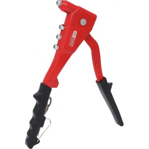 KS Tools Kézi szegecshúzó fogó, 1 kezes 2,4-4,8mm alu/2,4-4 mm acél