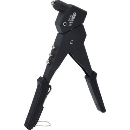 KS Tools Kézi szegecshúzó fogó 1 kezes, fordítható fej 360° 2,4-4,8mm alu/2,4-4 mm acél