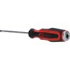 KS Tools Csavarhúzó lapos, kétk.nyél, fém üthető vég, HEX 140x 7,0x 1,2  üthető