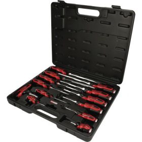   KS Tools Csavarhúzó klt. lapos +PH, hatszög szár, kétk.nyél 22 részes T-sz+6FL+6PH, +hatszög+Torx kulcs klt. 100109 vágódeszka (ajándék) 151.4000 Hatszög és Torx kulcs klt.1,27-10/TX10-50