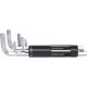 KS Tools Hatszögkulcs készlet hosszú, krómozott AF 5/64"-3/8"  8 részes  3 az 1-ben tartóval Méretek:5/64-3/32-1/8-5/32-3/16-1/4-5/16-3/8