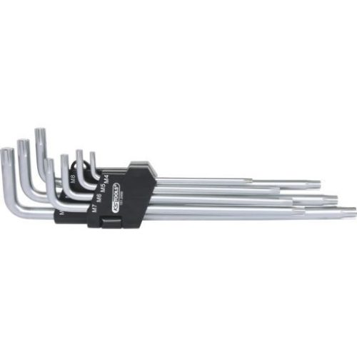 KS Tools RIBE kulcs készlet, hajlított, hosszú M 4-10 7 részes Méretek: M4-5-6-7-8-9-10