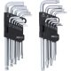 KS Tools Hatszögkulcs és TORX készlet, krómozott 1,27-10 mm/TX10-50  22 részes Méretek: 1,27-1,5-2-2,5-3-3,5-4-4,5-5-6-7-8-10 TX10-15-20-25-27-30-40-45-50